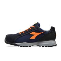 DIADORA SCARPA ANTINF. GLOVE MDS TEXT LOW S1P BLU/ARANCIO FLUO