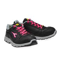 DIADORA SCARPA ANTINFORTUNISTICA RUN LOW S3 NERO/FUCSIA