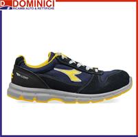 DIADORA SCARPA ANTINFORTUNISTICA RUN TEXT LOW S1P HRO ESD BLU