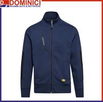 DIADORA FELPA DA LAVORO SWEATSHIRT FZ LITEWORK BLU CLASSICO