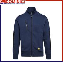 DIADORA FELPA DA LAVORO SWEATSHIRT FZ LITEWORK BLU CLASSICO