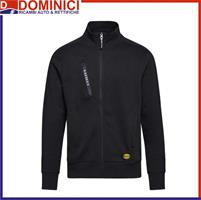 DIADORA FELPA DA LAVORO SWEATSHIRT FZ LITEWORK NERO