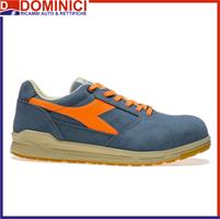 DIADORA SCARPA ANTINF. D-JUMP LOW S3 SRC ESD BLU DENIM/ARANCIO