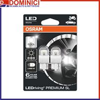 OSRAM LEDriving SL Premium W21W COOL WHITE 6000K 12V BLI2