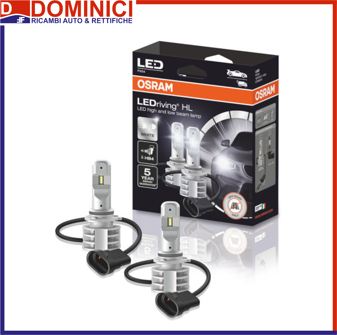 OSRAM - OSRAM LEDriving H7 - OSRAM - Dominici Ricambi