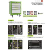 FASANO CARRELLO PORTA UTENSILI 6 CASSETTI 169 UTENSILI M. GOMMA