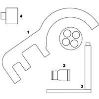 FASANO SET FASATURA MOTORI BMW 2.0 N47, N47S, N57 A CATENA