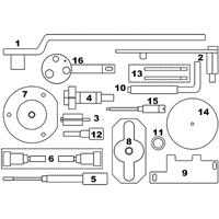 FASANO SET FASATURA FIAT, IVECO, FORD, PEUGEOT, CITROEN